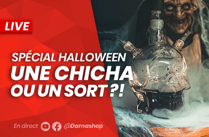 Live chicha spécial Halloween : de nombreux cadeaux à gagner!